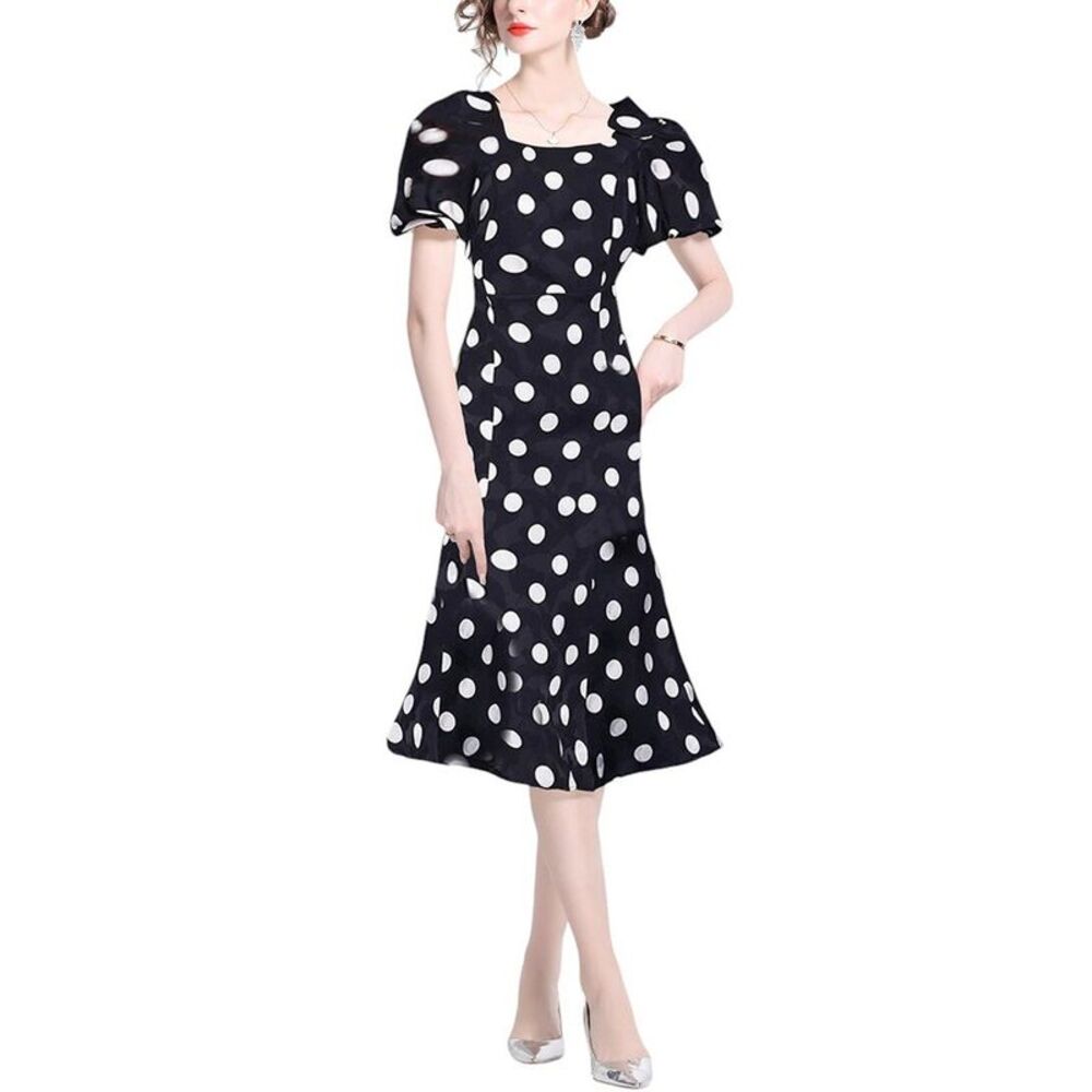 Elaine Womens Midi Dress